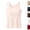14#(Light pink), variant on Built in Bra Tank Tops for Women Over 40 Tummy Control Wide Strap Camisole Seamless Shaper Shelf Bra Tanktops (Black,3XL)
