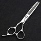 thumbnail image 5 of Tijeras profesionales japonesas de acero inoxidable para cortar el cabello, 15 cm, para zurdos, con mango ergonómico., 5 of 5