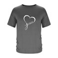thumbnail image 3 of Tops para hombre, blusas y camisas de manga corta con cuello redondo para hombre, camisetas casuales con estampado de moda para hombre, blusa de manga corta, blusa de poliéster para hombre., 3 of 4