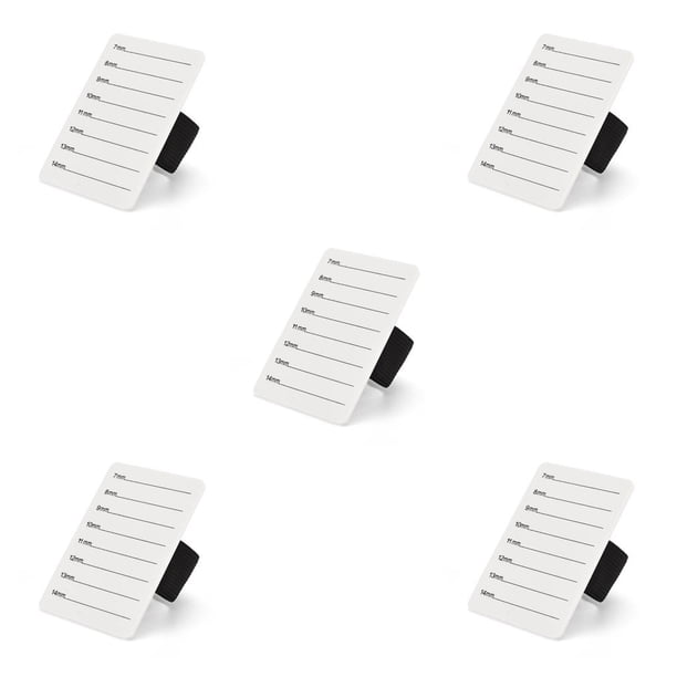 Vogacara Fake Eyelash Tray Display Glass Extension Elastic Stand Pallet Hand Tool Pad Palette Plate Strip Lashes for Makeup Accessories Type2 NO2