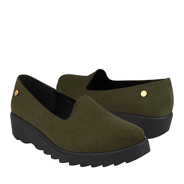 ZAPATOS CASUALES DAMA STYLO 3317 SUEDE VERDE Stylo 3317