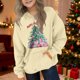 thumbnail image 5 of Sudadera con capucha para niñas y niños, sudadera de manga larga con cuello redondo y estampado de moda, jersey con bolsillo, sudadera de poliéster para niñas, 5 of 8