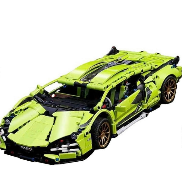 Mini Sports Car MOC Building Blocks and Construction Toy, Adult Collectible Model Cars Set to Build, 1:14 Scale Sports Car Model
