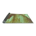 thumbnail image 2 of Ahgly Company Indoor Rectangle Abstract Light Blue Modern Area Rugs, 3' x 5', 2 of 4