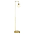 thumbnail image 3 of Evelyn&Zoe Modern Arc Floor Lamp with White Milk Glass Shade, 3 of 7