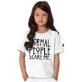 thumbnail image 4 of Normal People Scare Me Tales Horror Crewneck T Shirts Boy Girl Teen Brisco Brands L, 4 of 6