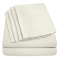 thumbnail image 4 of 6-Piece Microfiber Bed Sheets ? Ultra-Soft, Wrinkle-Free, Deep Pocket Fit, 4 of 7