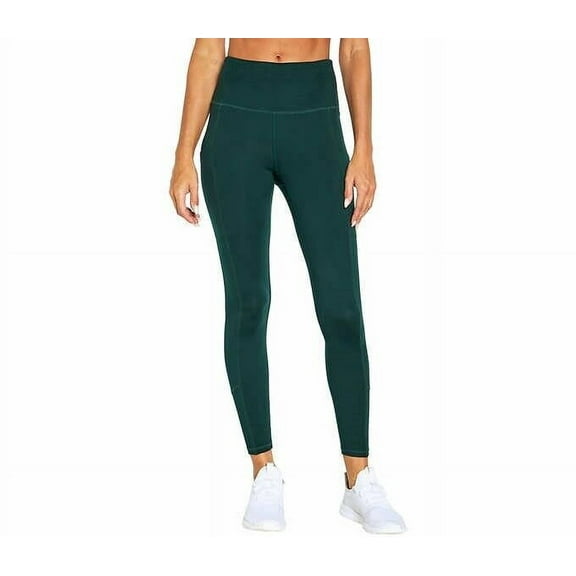Marika Sport Women's High Waisted Active Leggings (Emerald Green, XL)