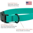 thumbnail image 4 of PACKT - Endeavor Waterproof Dog Collars for Medium Dogs - Waterproof, No Stink, Made in USA | Ocean - Medium Dog Collar | Teal Dog Collars for Medium Dogs Females & Males | M-L Dog Collar For Dogs, 4 of 10