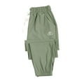 thumbnail image 2 of LEKDFST Women's Joggers Pants Pockets Drawstring Running Sweatpants for Women Lounge Workout Jogging Green XXXL, 2 of 9