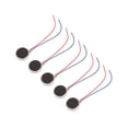 thumbnail image 1 of 5 micromotores vibratorios planos para buscapersonas y teléfonos móviles, CC 3 V, 80 mA, 10 x 2 mm, 11&nbsp;000 RPM, 1020 (27 mm), 1 of 14