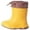 e#45Light Yellow113, variant on CAIVO Boys Outdoor Boots Kids Winter Lightweight Rubber Rain Shoes On Design Rainy Days All Season Wear Adorable Child Solid Color Footwear