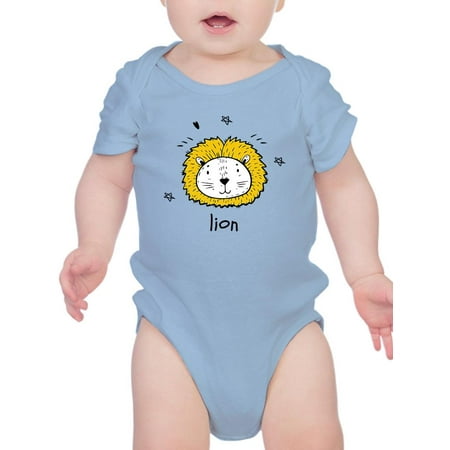 

Kiddie Lion Drawing Bodysuit Infant -Image by Shutterstock Newborn