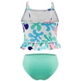 thumbnail image 6 of Uccdo Teen Girls Padded Swimsuit Set, Little Girl Sleeveless Ruffled Bathing Suits Swimwear, 2 Pieces, 4-14T, 6 of 8