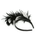 thumbnail image 6 of Uooqdmx Fascinators Hats for Women, Fascinators Hats for Women Tea Party, Feather Headpiece, Fancy Hats for Women Tea Party, Black One Size, 6 of 7