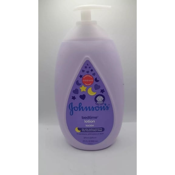 Johnson's Tear-Free Bedtime Baby, Moisture Wash with Soothing 13.6 oz