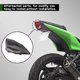 thumbnail image 4 of Luces traseras Led para motocicleta, intermitentes traseros de freno, luz integrada Compatible con Ninja 250 300 Ex300 Z250 20, 4 of 5