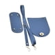 thumbnail image 5 of Bolsa de ganchillo con base inferior, juego de fabricación de bolsas DIY para bolso de mano, bolso cruzado hecho a mano Azul, 5 of 8