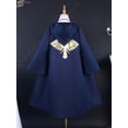 thumbnail image 3 of Disfraz de Cosplay de Mashle para niños, uniforme de la Academia de magia, peluca azul, capa, capa, Rayne, Lemon, Easton, 3 of 5