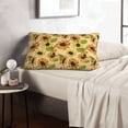 thumbnail image 6 of Salouo Sunflowers Print Print Pillow Case Cover,Wrinkle-Free Bed Pillow Cover Pack of 1 Home Decor Fade-Resistant and Stain-Resistant ,Pillows Not Included -20"x30", 6 of 8