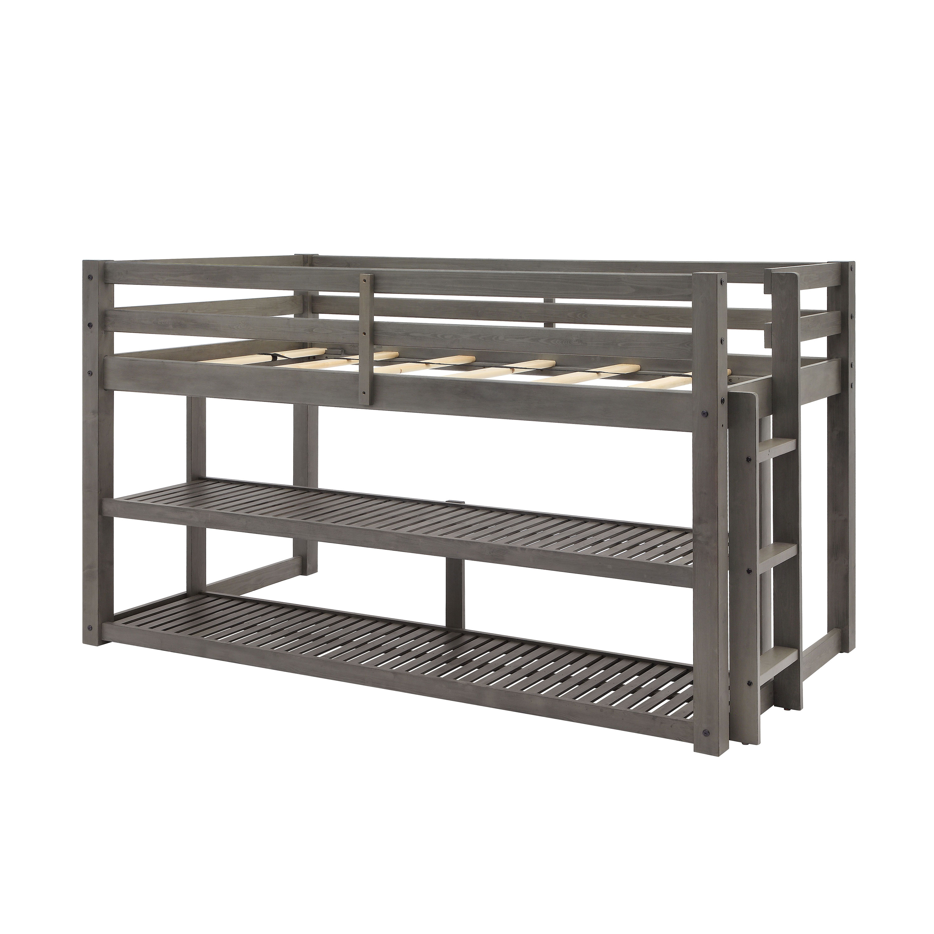 Better Homes and Gardens Greer Twin Loft Storage Bed, Gray - image 5 of 11