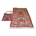 thumbnail image 3 of GUOOL Tapis de Prière avec Sac de Transport Tapis de Zone pour Salon Voyage Chambre Rouge, 3 of 9