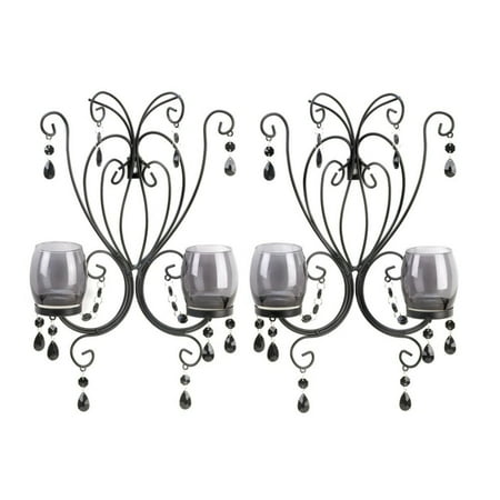

Midnight Elegance Wall Sconces
