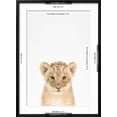 thumbnail image 5 of Baby Lion Framed Art Print by Tai Prints, 16" x 24", Sold by Art.com, 5 of 5