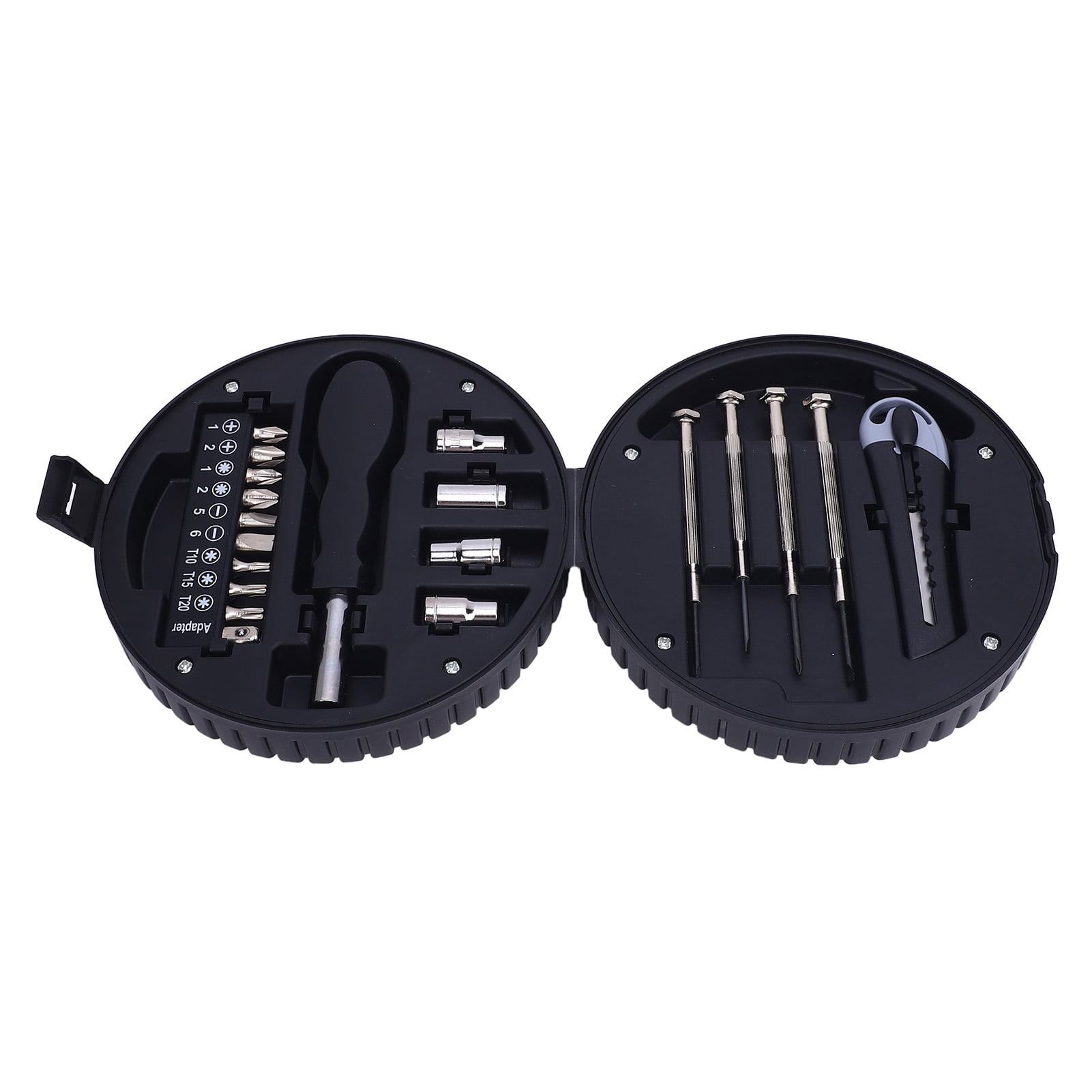 Tire Shaped Tool Set, Multifuncitonal Tire Shaped Home Hardware Set  for Electronic Maintenance