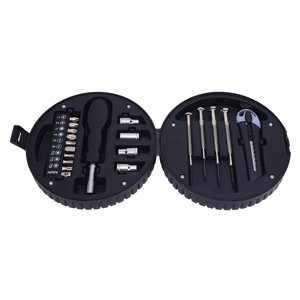 Jeu d'outils en forme de pneus, ensemble de matériel multifuncitonal pour la maison pour la maintenance électronique