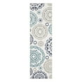 thumbnail image 2 of Livabliss Alfresco Medallion Runner Area Rug, Denim ,8'10" x 8'10", 2 of 4