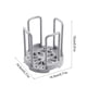thumbnail image 5 of Injueey Estante para secar platos, cuenco, soporte de almacenamiento en seco, encimera, utensilios de cocina, vajilla, escurridor, accesorio Organizadores de utensilios de cocina Gris, 5 of 6