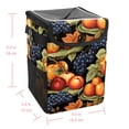thumbnail image 5 of Thanksgiving Fruits Foldable Car Garbage Can with Lid Leak-Proof Mini Trash Can Hanging Storage Bag - Car Trash Bin, 5 of 6