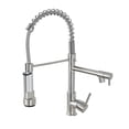 thumbnail image 1 of Spring Pull Down Kitchen Sink Faucet, 360 Degree Rotation Stream Sprayer Nozzle Kitchen Sink, Hot Cold Taps Hot & Cold Water Mixer ,Easy to Install, 1 of 7
