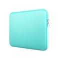 thumbnail image 1 of Sonbest Laptop Sleeve Slim Multi-Color & Size Choices Tablet Carrying Bag 14 inch Light Blue, 1 of 11