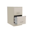 Lorell SOHO 2Drawer Letter File 14.3" x 22" x 26.7", Steel