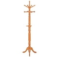 thumbnail image 2 of Coaster 3 Tier Coat Rack in Light Honey, 2 of 2