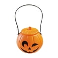 thumbnail image 2 of Gifts for Kids! Fwttom Halloween Candy Bucket - Holiday Trick or Treat Bucket, Portable Halloween Decorations Pumpkin Candy Bags for Kids, 2 of 7