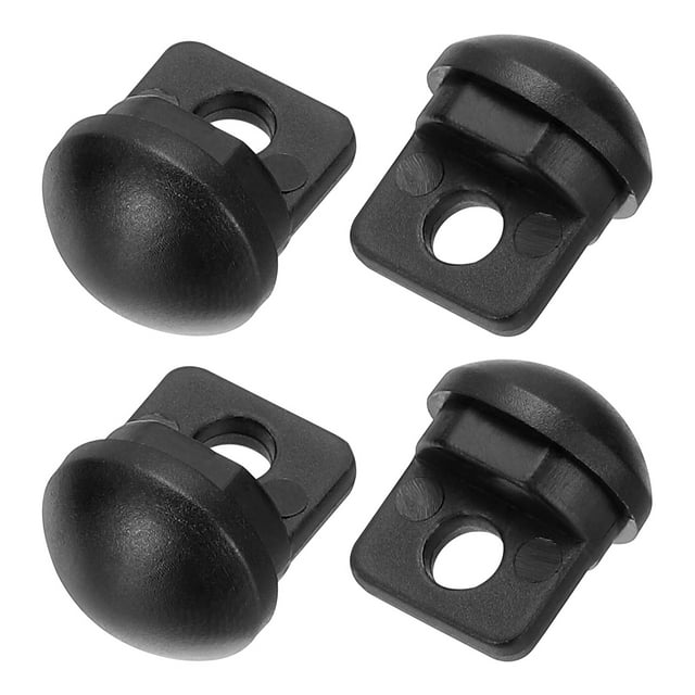 Juego de 4 pies de silla de camping, pies de reemplazo antideslizantes para tubos de 16mm