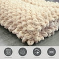 thumbnail image 4 of Jean Pierre New York Sophie Border 100% Cotton Bath Mat - Non-Slip Bath Rug - Ivory - 17" x 24", 4 of 8