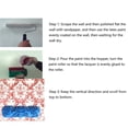 thumbnail image 4 of 1 Pce Rouleau de Papier Peint Doux Impression Plastique Tête Grain Outil Mural Monochrome Machine, 4 of 6