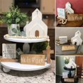 thumbnail image 1 of Jesus Tomb Easter Tray Bundle Kit Easter Ornament Scene Wooden Statue Home Decor, 1 of 4