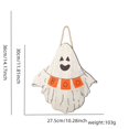 thumbnail image 2 of Halloween Decorative Hanging Ornament  Bat Pumpkin Ghost Sign, 2 of 7