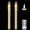 2 Pack Ivory Remote, variant on HaCpiu Flameless Taper Candles with Remote and Timer, 2 Pack Battery Operated LED Taper Candles 3D Wick Plastic Dripping Effect Dinner Wedding Holiday Decor