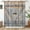 Rustic, variant on Rustic Small Stall Barn Door Shower Curtain 36Wx72H Farmhouse Wooden Vintage Wood Plank Country Old Garage Barnwood Decor Fabric Polyester Waterproof 7 Pack Plastic Hooks WW-YMDV