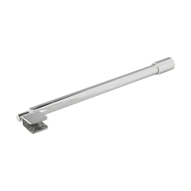 Stainless Steel Shower Screen Support Bar Adjustable 300-500mm Shower Support Bar For 8-12mm Glass Panel Bathroom Accessor 2#(single head)