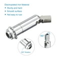 thumbnail image 3 of Uxcell Sloped Ceiling Adapter 180/355 Degree Swivel for Chandelier Light Chrome 2 Pack, 3 of 5
