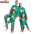 thumbnail image 2 of Conjunto de pijamas familiares navideños para adultos y niños, ropa de dormir para madre e hija, padre e hijo, 2023, 2 of 3