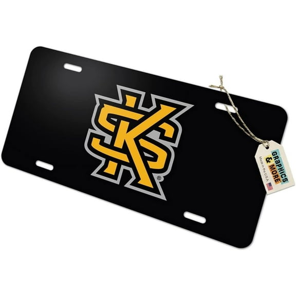 GRAPHICS & MORE Kennesaw State Owls Logo Novelty Metal Vanity Tag License Plate
