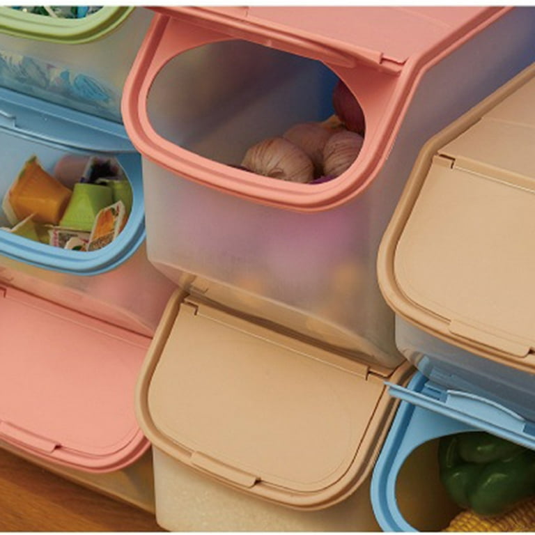 Large Capacity Food Storage Container Insect-Proof Cereal Container Bins  Moisture-Proof Transparent Kitchen Organizer - AliExpress